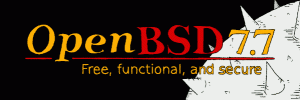 OpenBSD 7.7